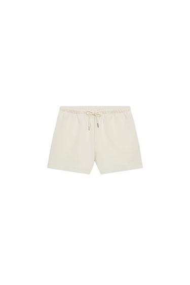 INTERLOCK BERMUDA SHORTS - Sand by Zara