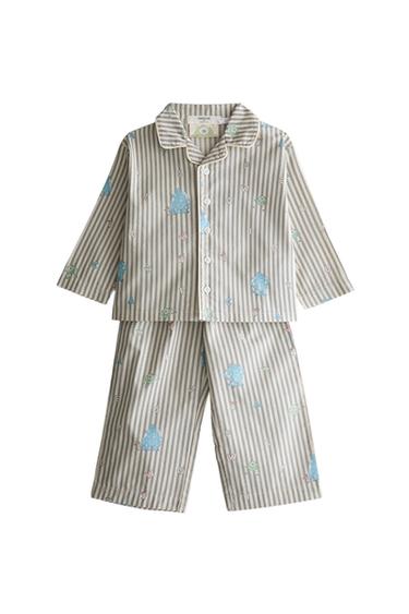 KIDS’ MONSTERS, INC. ©DISNEY/PIXAR POPLIN PYJAMAS - Grey / Natural by Zara
