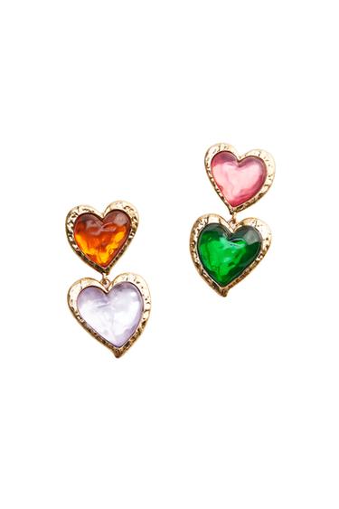 MULTICOLOURED CHARM EARRINGS