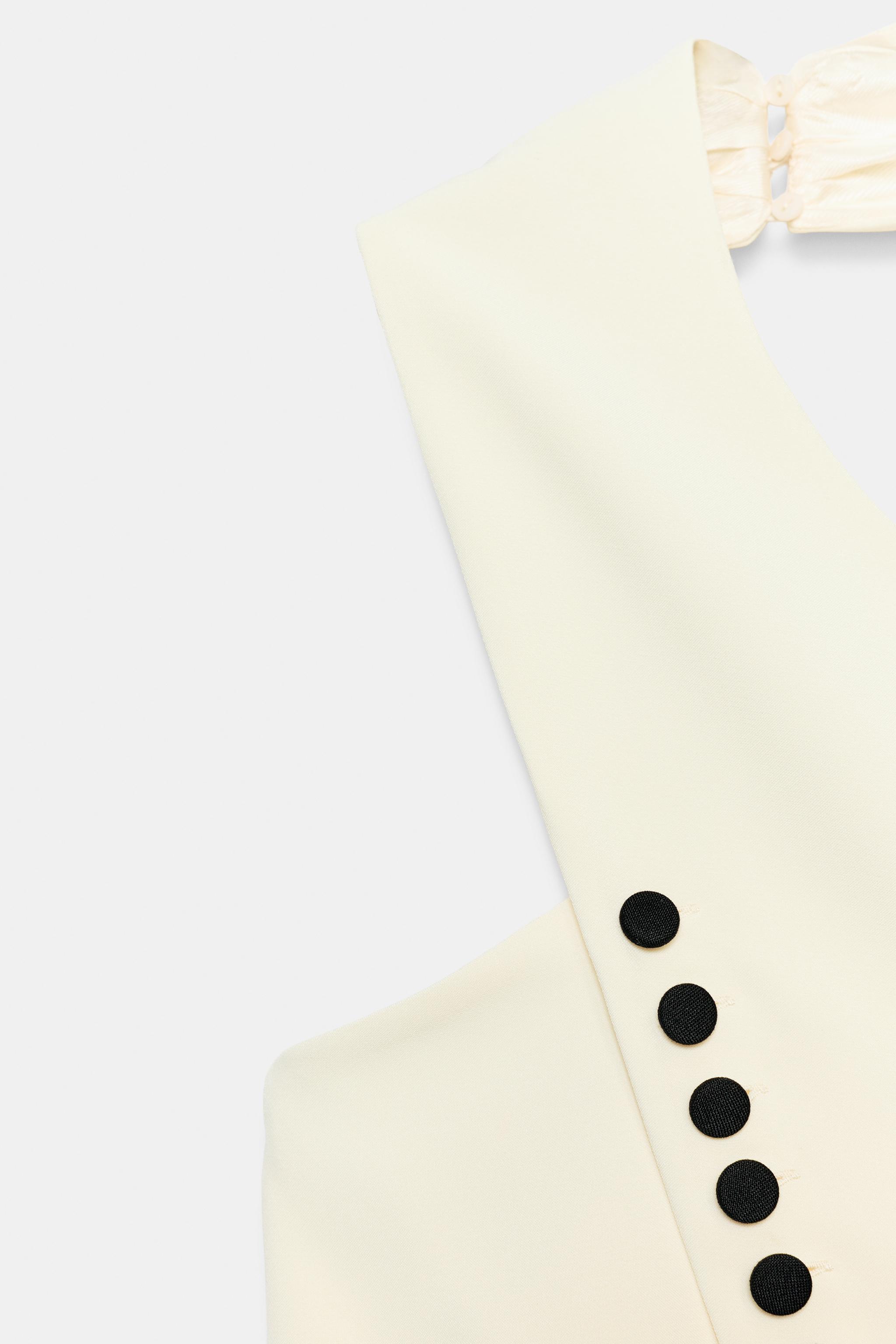 GILET HALTER CROISÉ