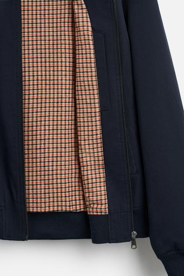 COTTON JACKET WITH POCKETS - Dark navy by Zara - Image 8