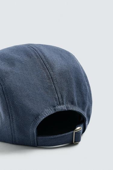WASHED CAP WITH CONTRAST PRINT - Light blue by Zara - Image 7