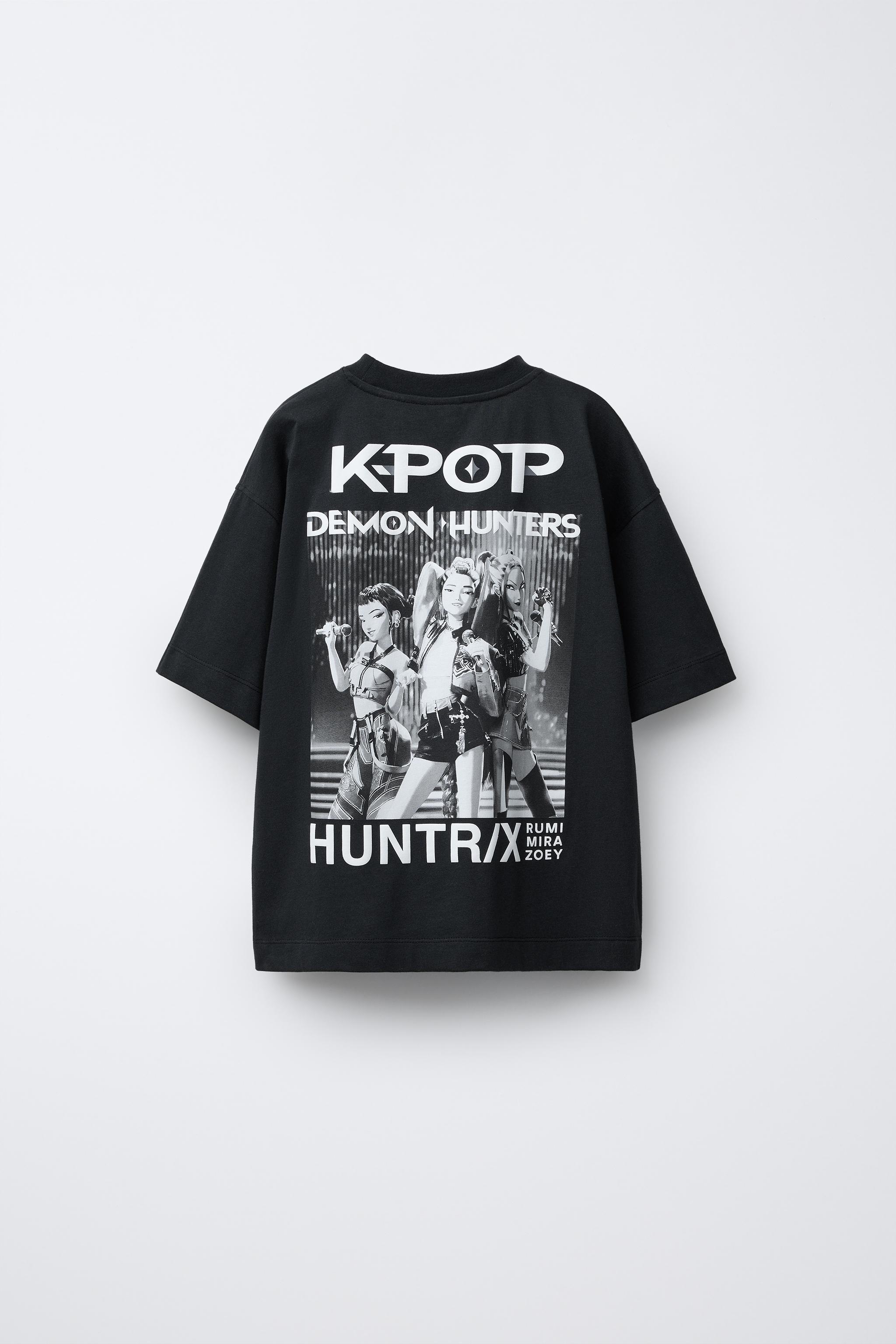 KPOP DEMON HUNTERS™ NETFLIX © PRINTED T-SHIRT - Anthracite grey