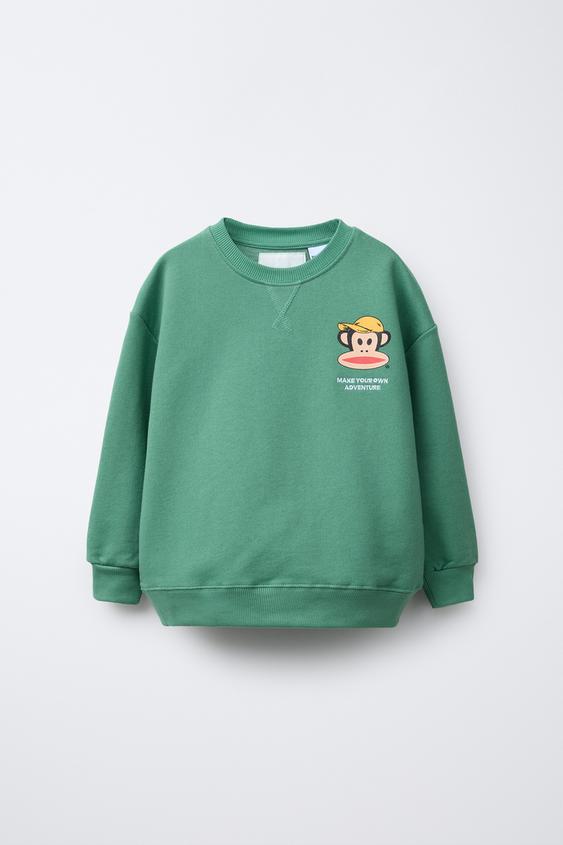 PAUL FRANK ® SWEATSHIRT Light green ZARA Australia