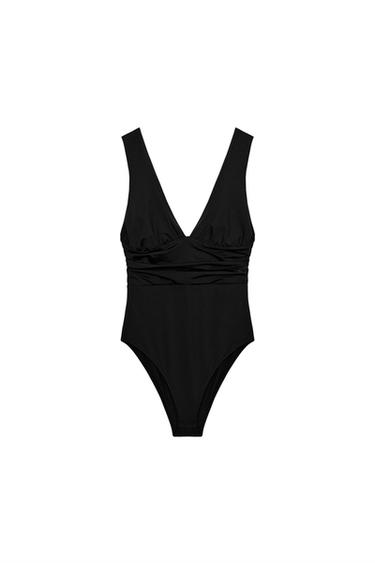 BODY POLYAMIDE DOS OUVERT - Noir de Zara