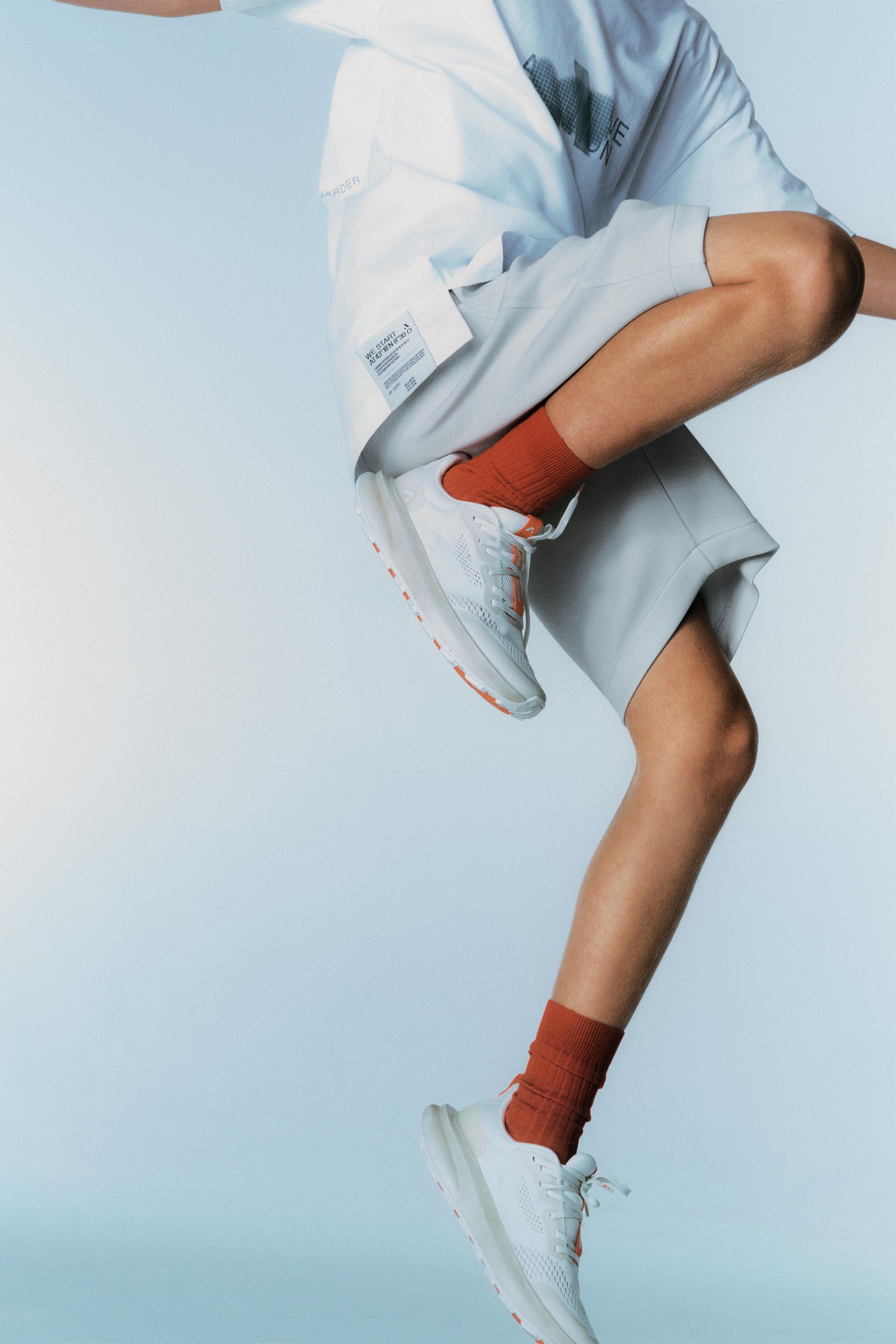 Детские шорты Zara ATHLETIC LOGO SHORTS — фото 8