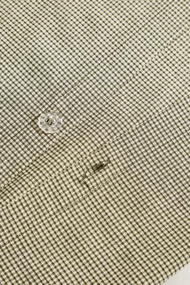 COPRIPIUMINO FILATO TINTO A QUADRI NATALIZIO - Verde di Zara