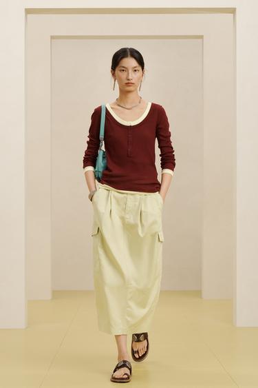 LOOK - Khaki by Zara