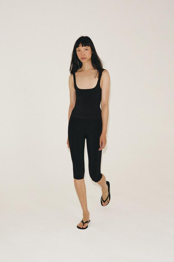 POLYAMIDE CAPRIS - Black by Zara - Image 0