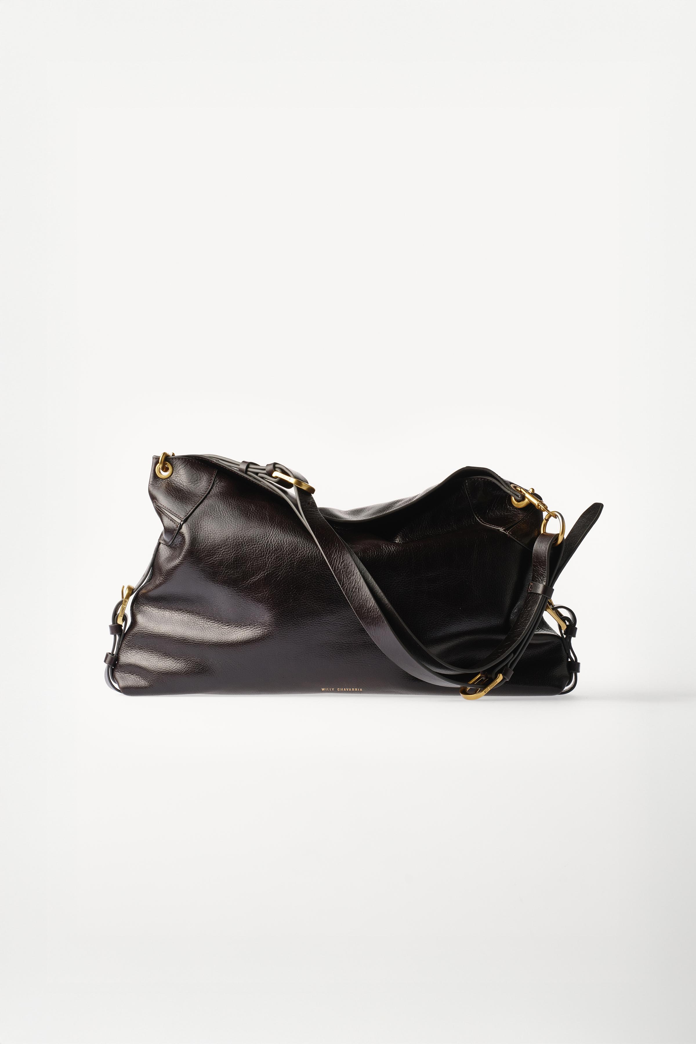 WILLY CHAVARRIA X ZARA LEATHER BAG