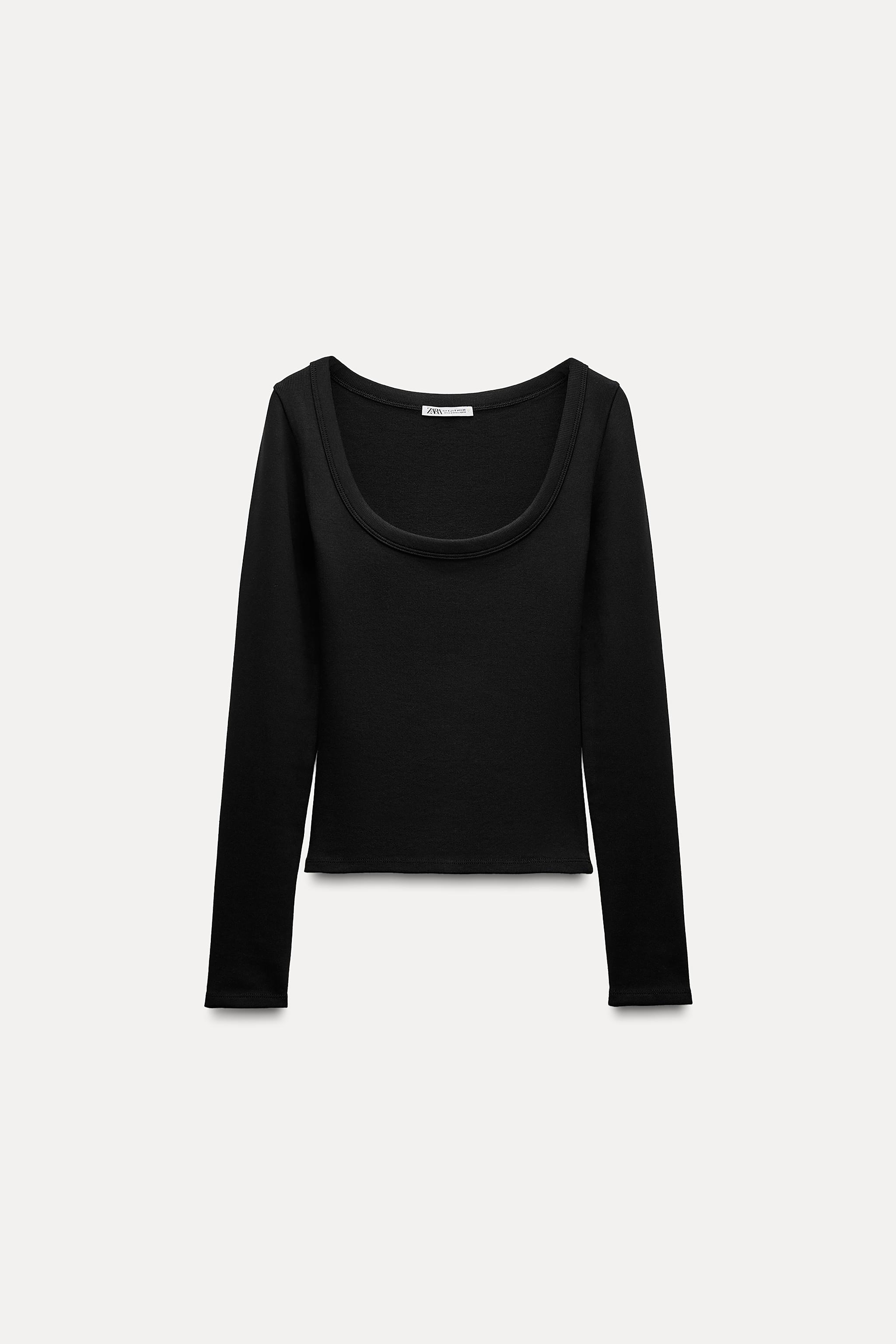 Zara discount Long sleeve casual top