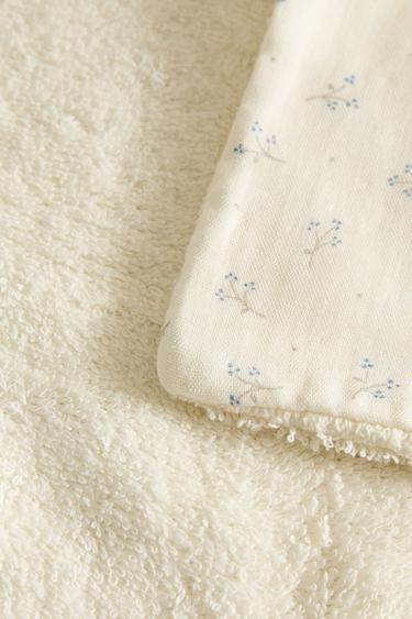 MINISERVIETTE DE BAIN ENFANT MINIFLEUR (LOT DE 3) - Blanc cassé de Zara - Image 4