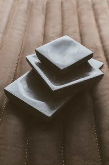Zara MARBLE TRAYS - Black