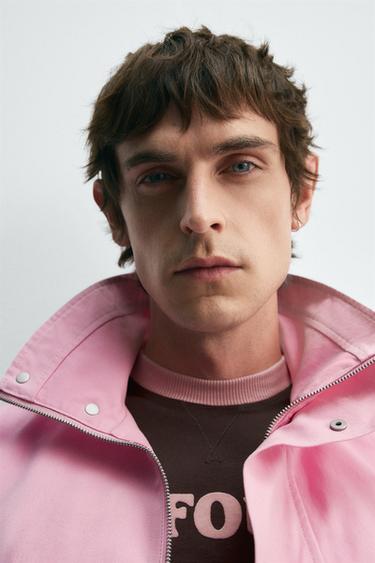 VESTE CONTRASTÉE HARRY LAMBERT FOR ZARA X DISNEY - Rose de Zara - Image 4