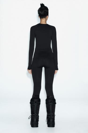 Ski Ensemble Legging Zara Jogging Femme Phoenix Fleece Noir Et
