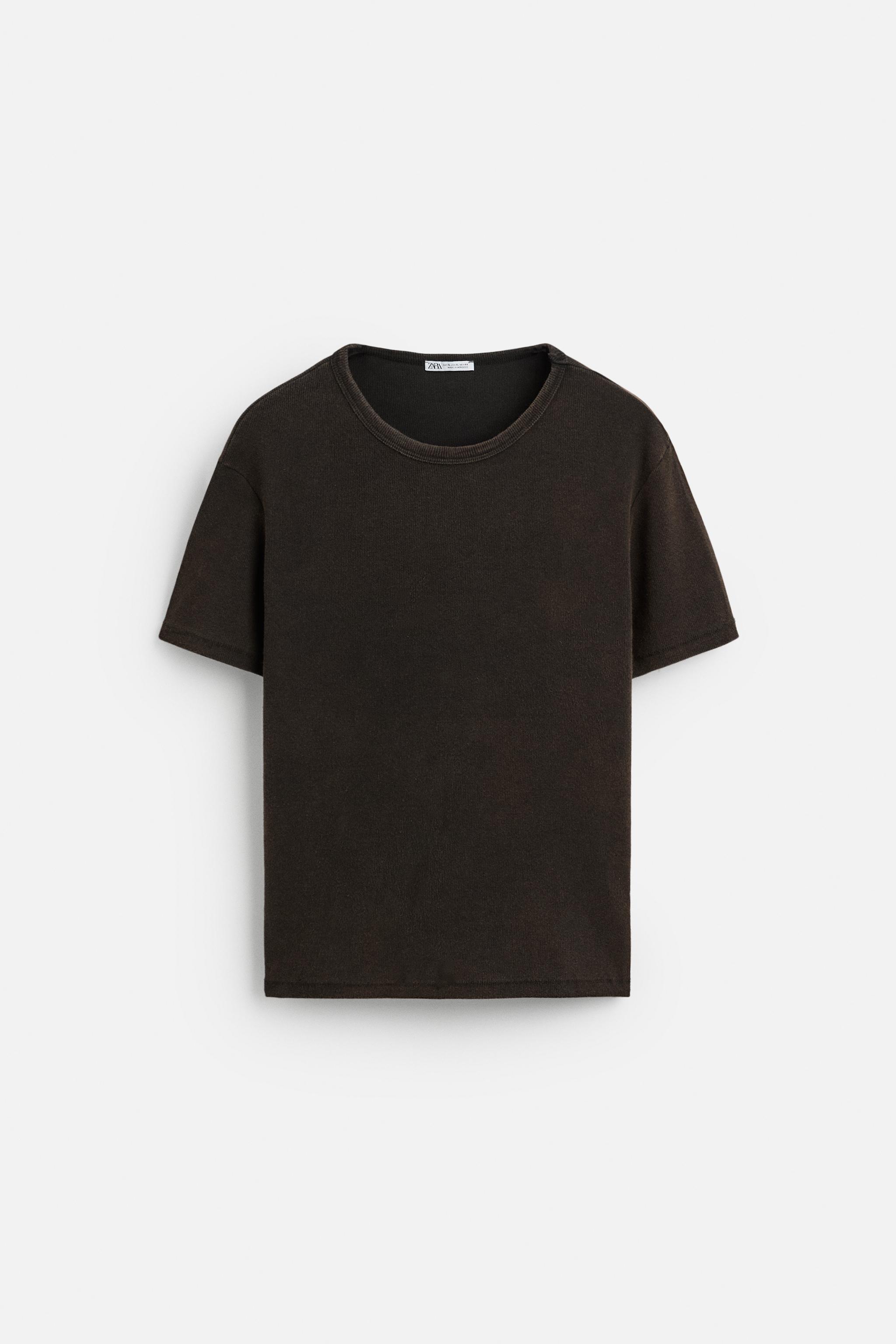 Camisetas Basicas Hombre ZARA Estados Unidos