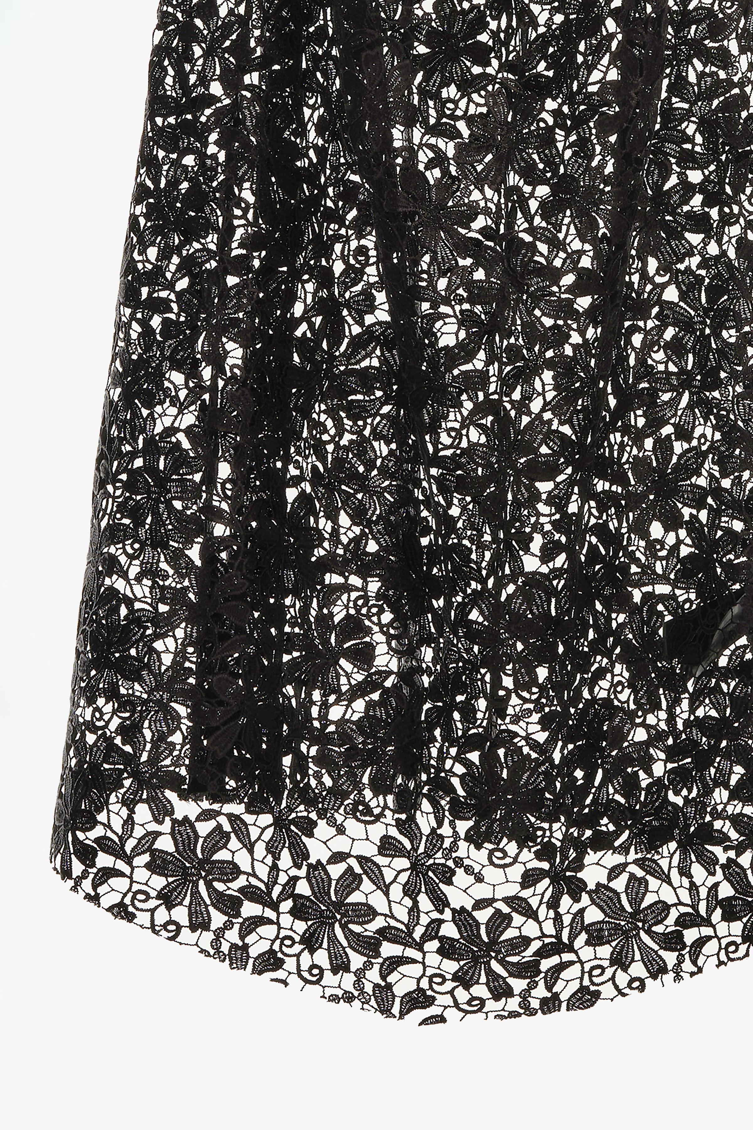 LIMITED EDITION GUIPURE DOTTED MESH SLIP DRESS