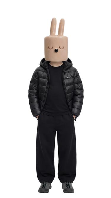 Zara BALLOON SWEATSHIRT AND PANTS SET - Dark navy