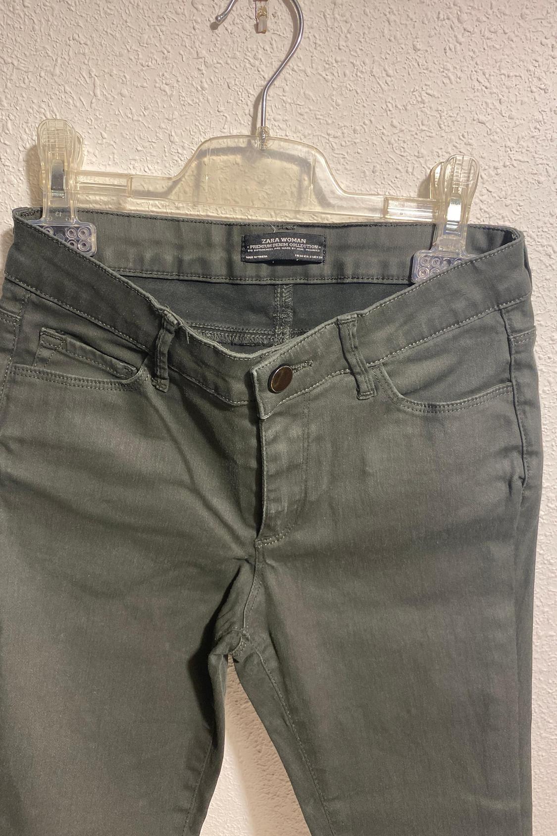 PANTALÓN PREMIUM DENIM COLLECTION VERDE - Image 3