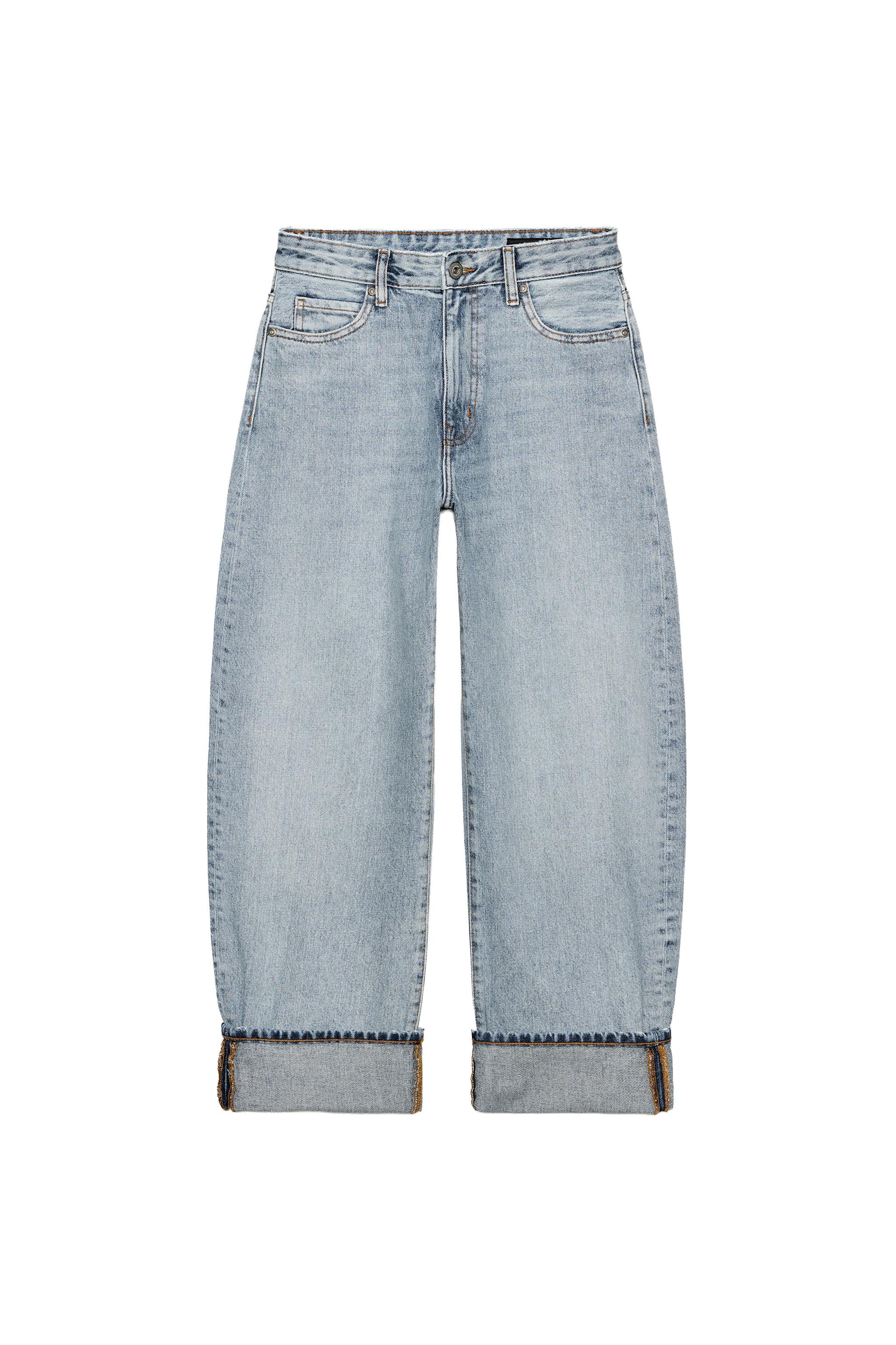 ZW COLLECTION MID-RISE BALLOON JEANS