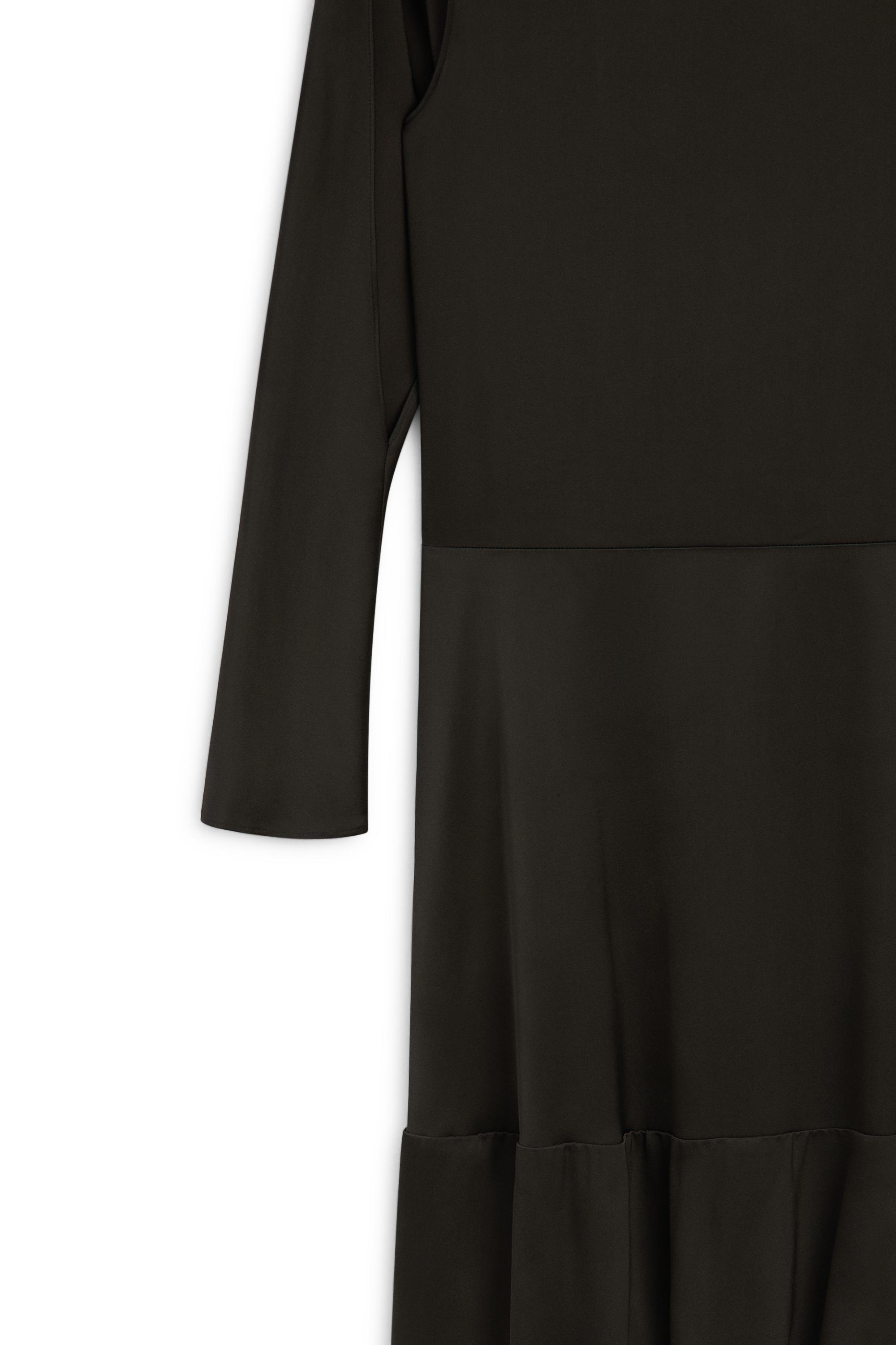 Asymmetric sleeve midi dress - LIMITED EDITION