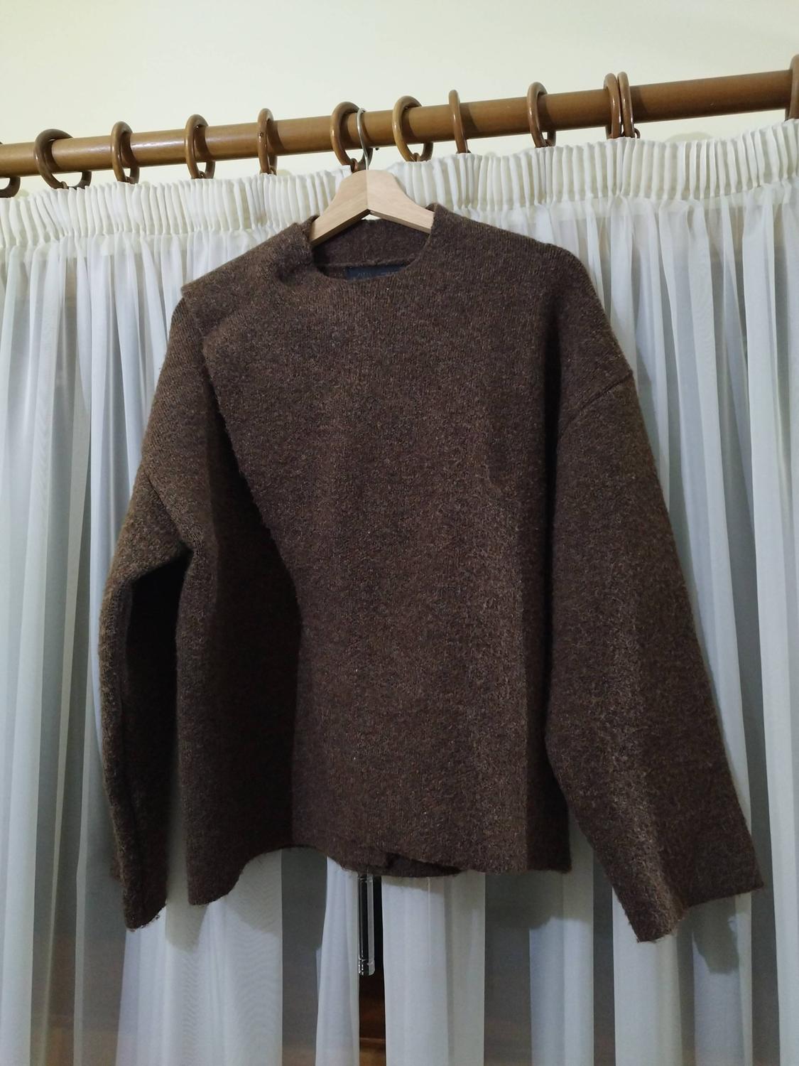CARDIGAN WITH SCARF DETAIL - Image 3