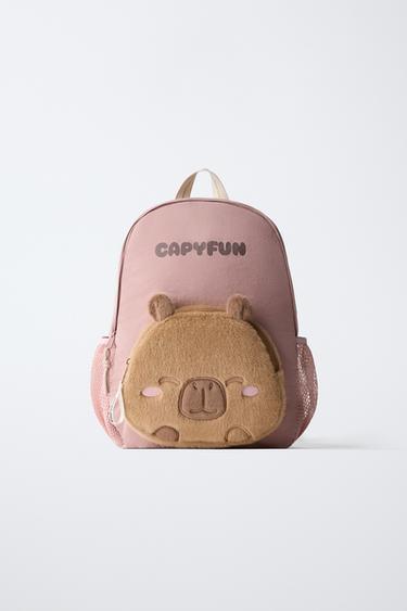 SAC À DOS CAPYBARA CAPYFUN © - Rose de Zara - Image 0