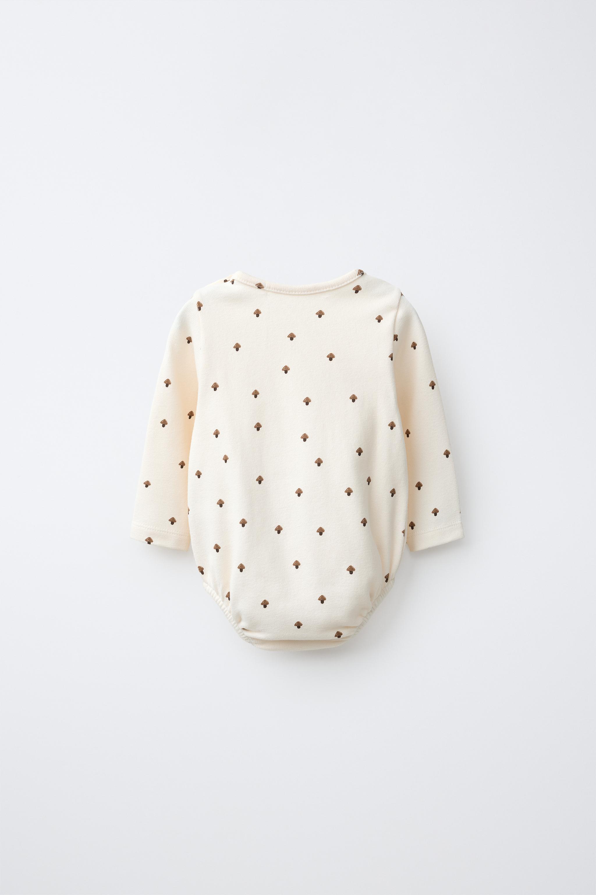 MUSHROOM PRINT BODYSUIT