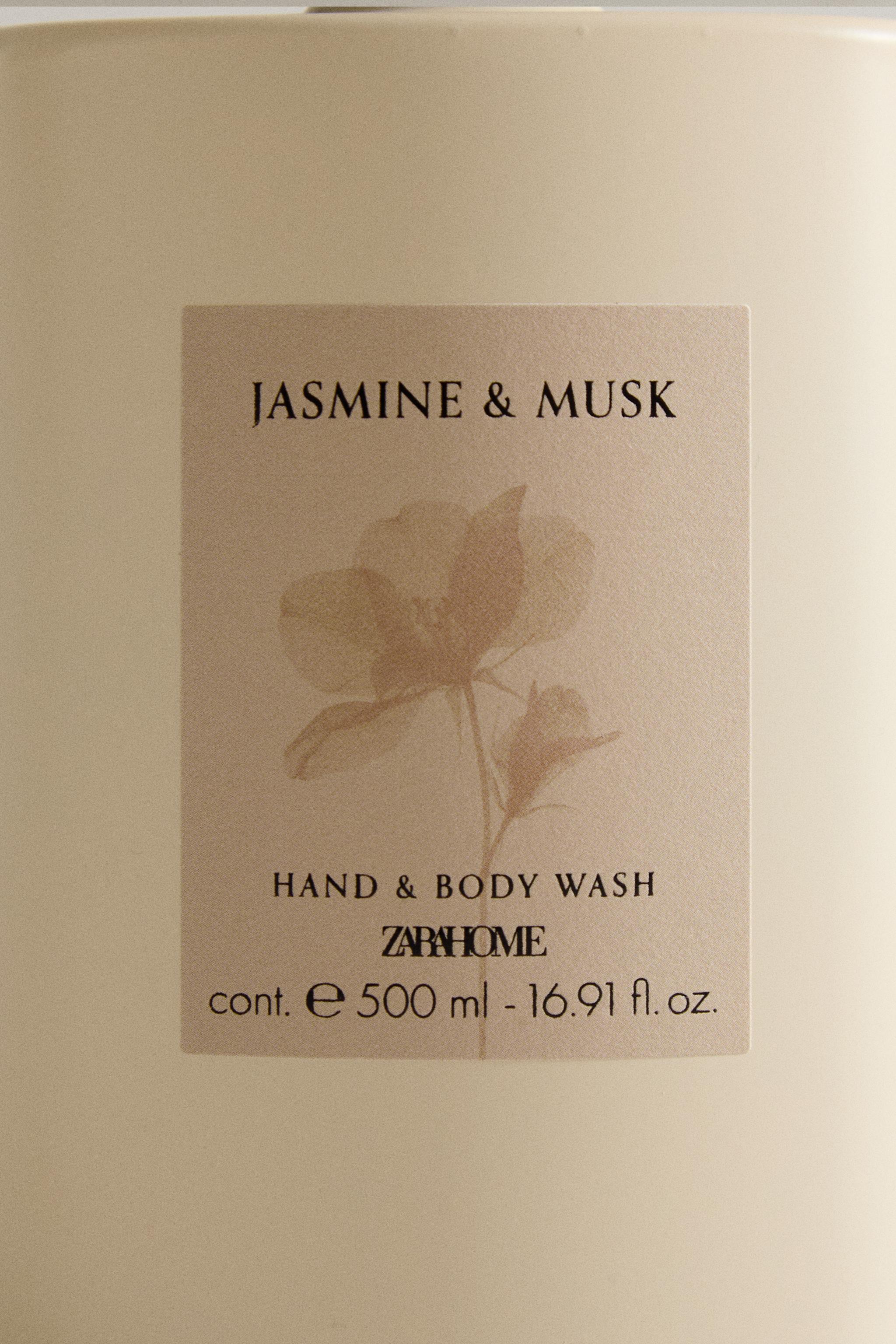 (500 ML) SAVON LIQUIDE POUR LES MAINS JASMINE & MUSK
