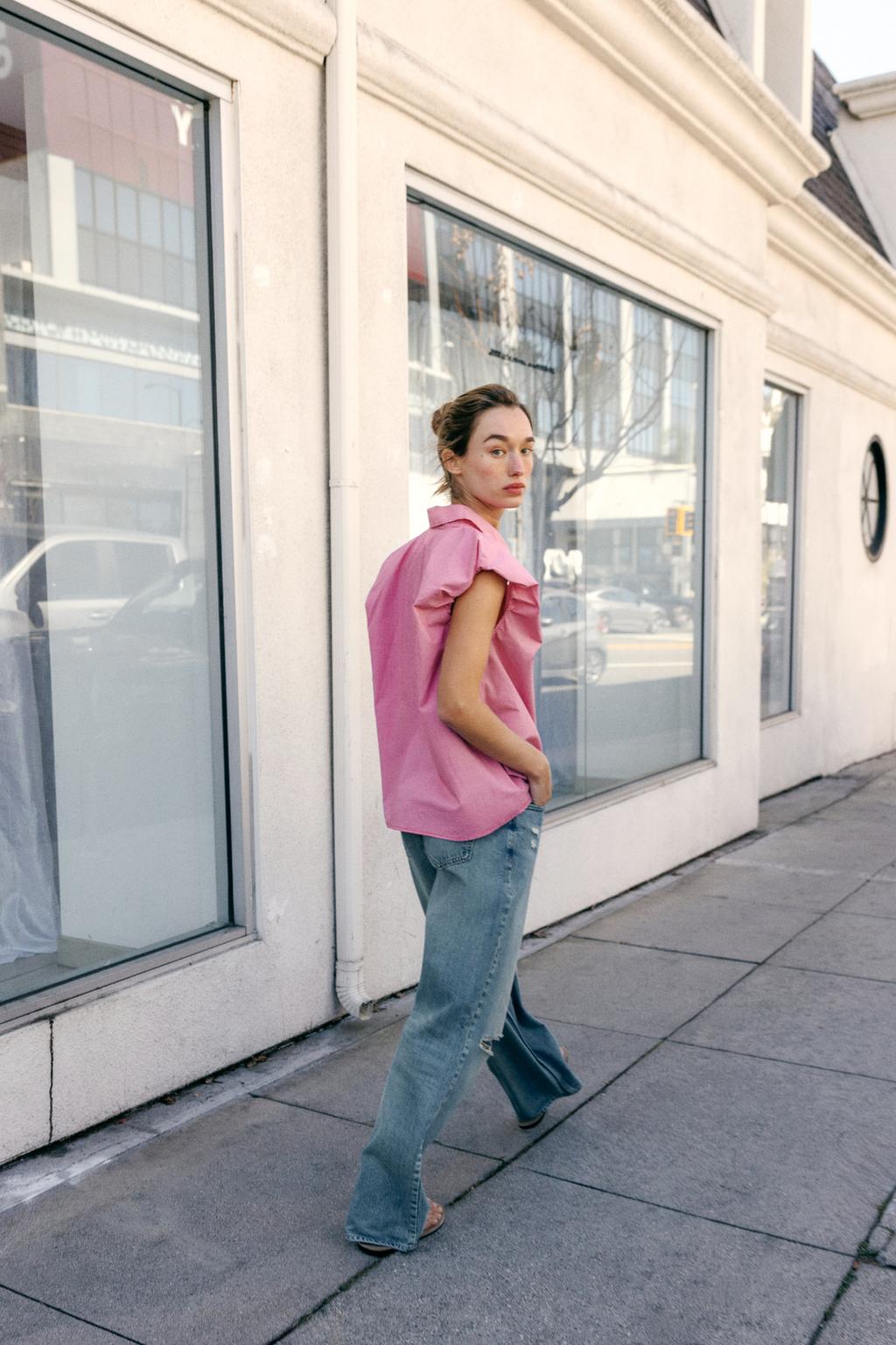 PUFF SLEEVE SHIRT - image 2