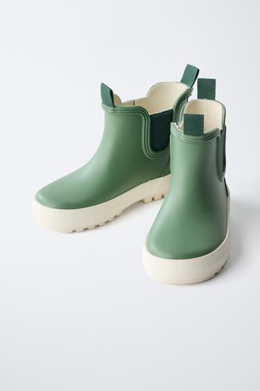 STRETCH WELLIES - Khaki Green by Zara - Image 2