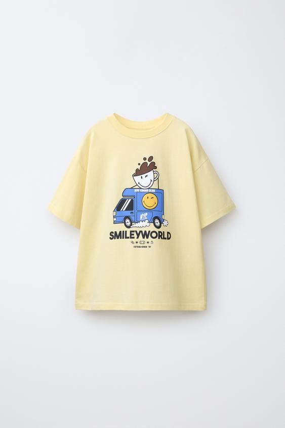 SMILEYWORLD ® T-SHIRT - Yellow de Zara - Imagen 0