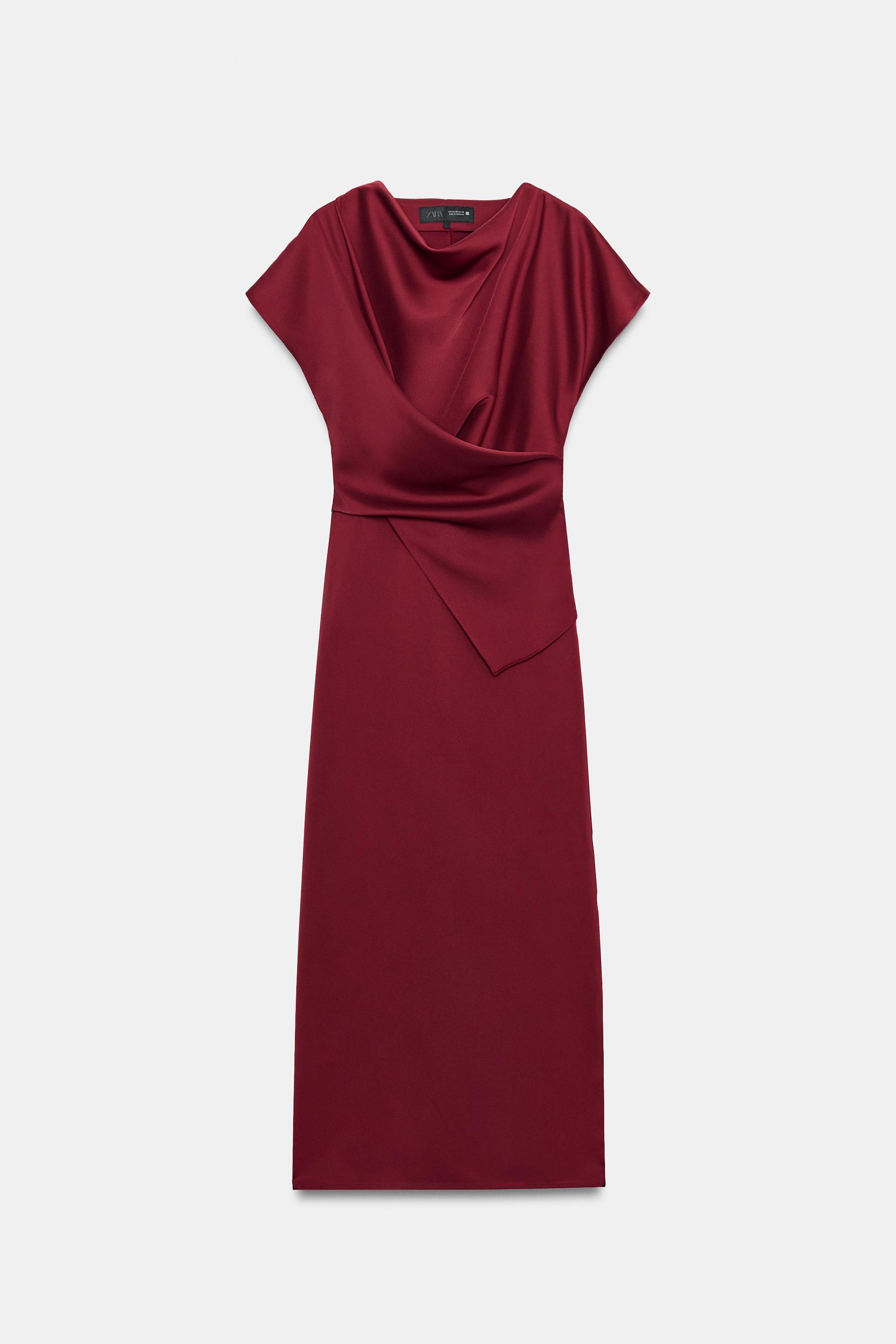 ROBE DRAPÉE MIDI