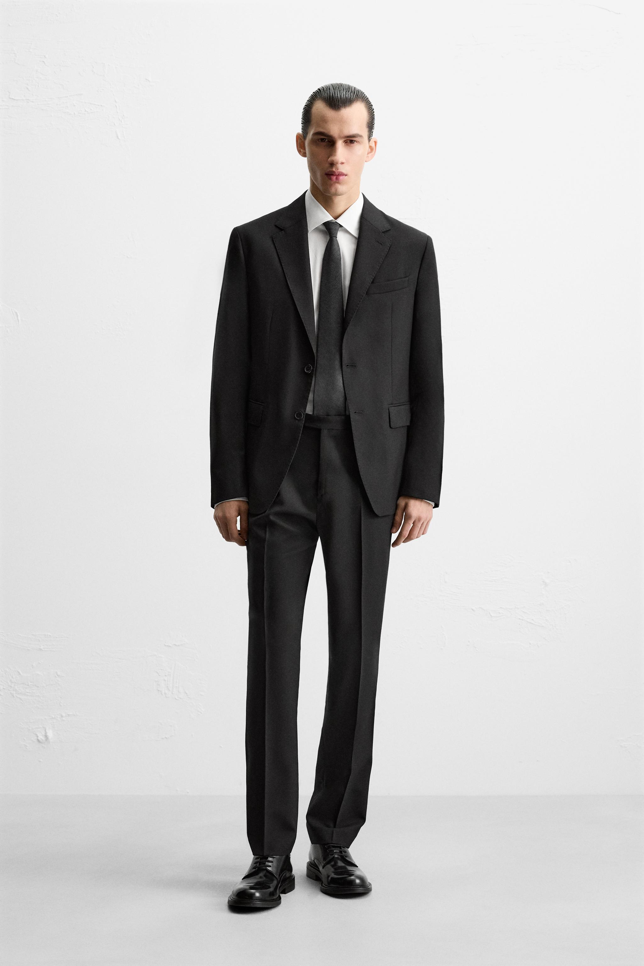 コンフォートスーツパンツ - 濃青 | ZARA Japan / 日本