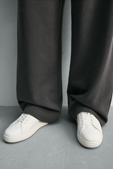 TENNIS ÉPAISSES DE COMBINAISON DE COULEUR - Blanc de Zara - Image 2