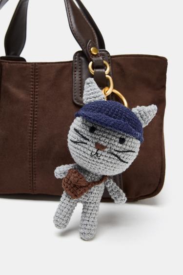 PORTE-CLÉS CHARM CHATON - Gris de Zara - Image 5