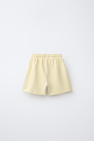 PLAIN BERMUDA SHORTS - Yellow by Zara - Image 1