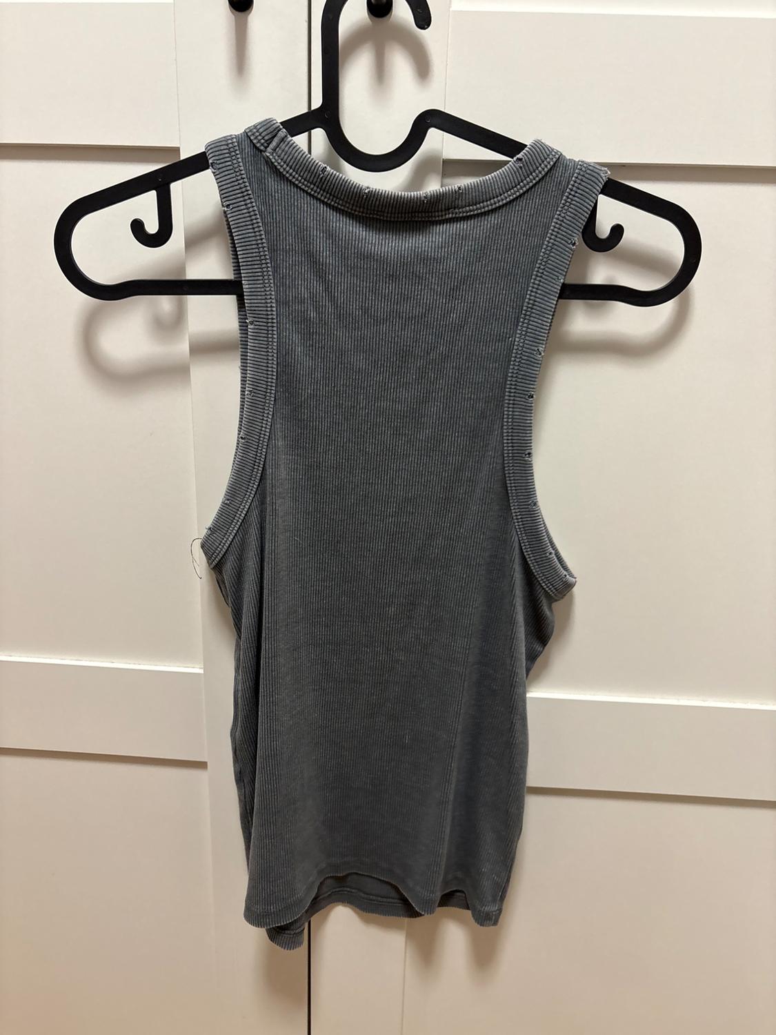 RIBBED FADED TOP - Image 3