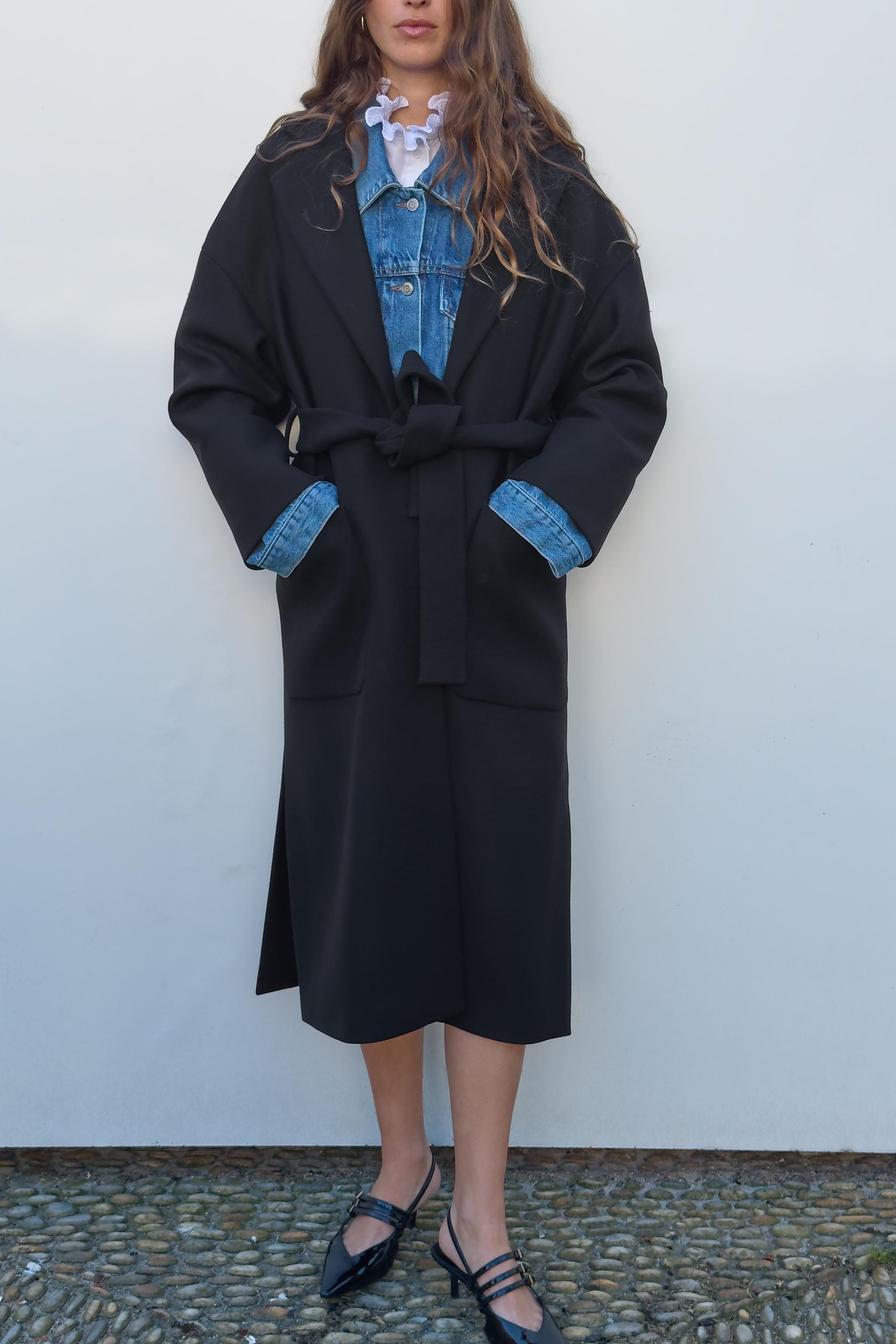 Rn 77302 store zara woman coat