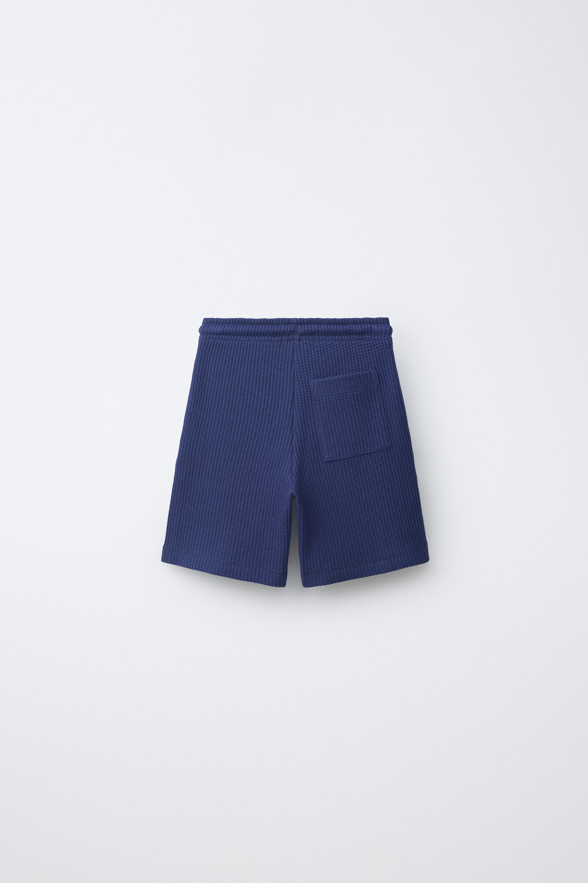 WAFFLE PLUSH SHORTS
