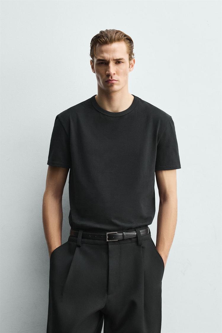 ZARA SOFT RELAXED FIT T-SHIRT
