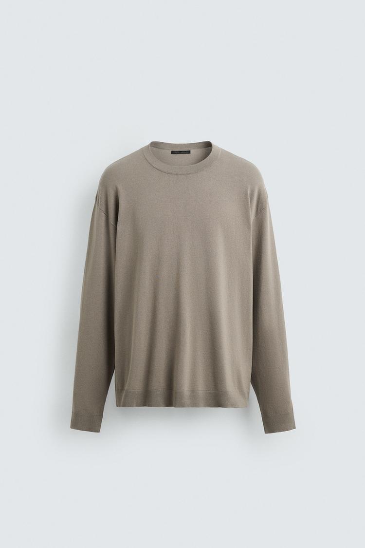 ZARA BASIC REGULAR FIT JUMPER
