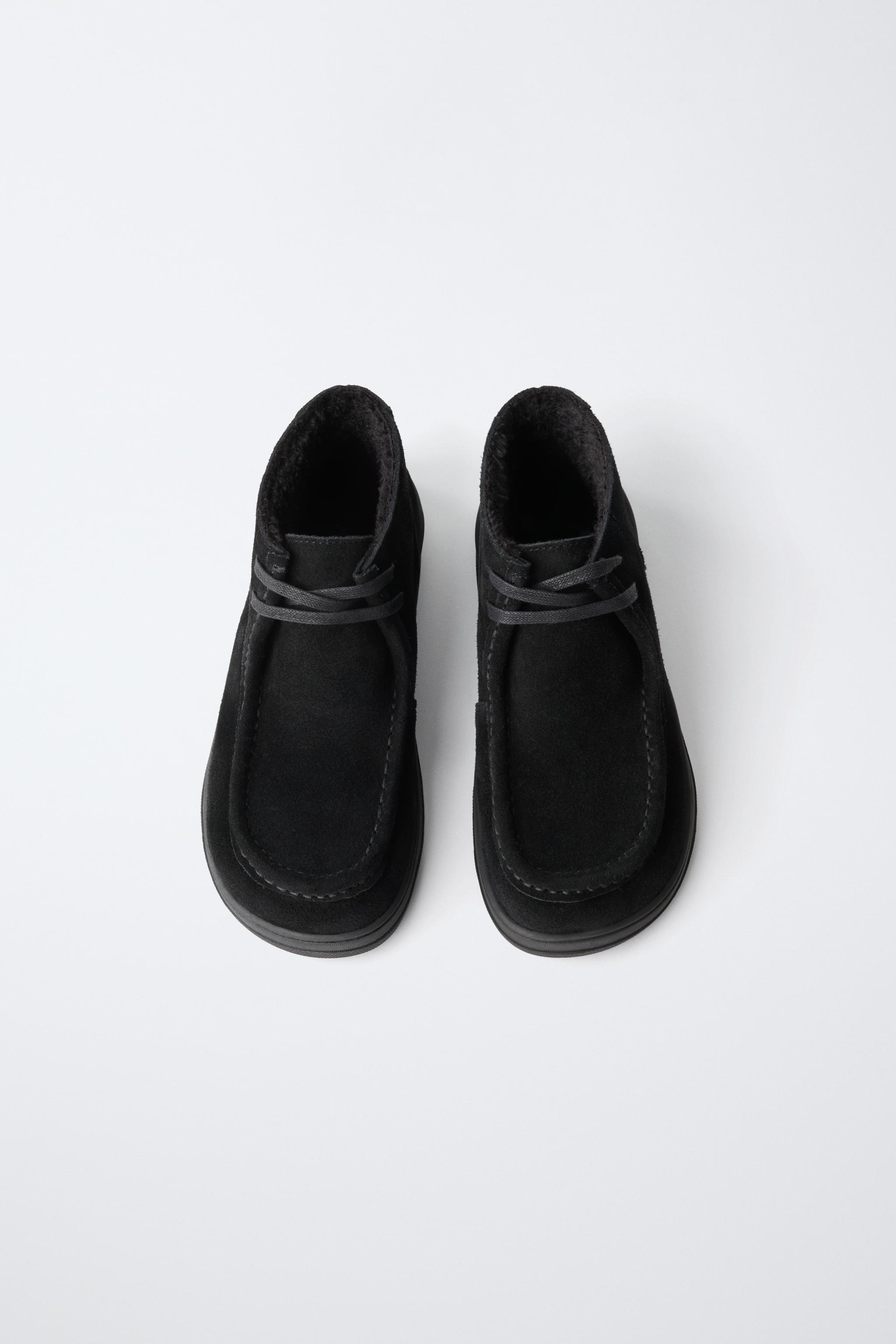 BOTTINES BAREFOOT LACETS CUIR