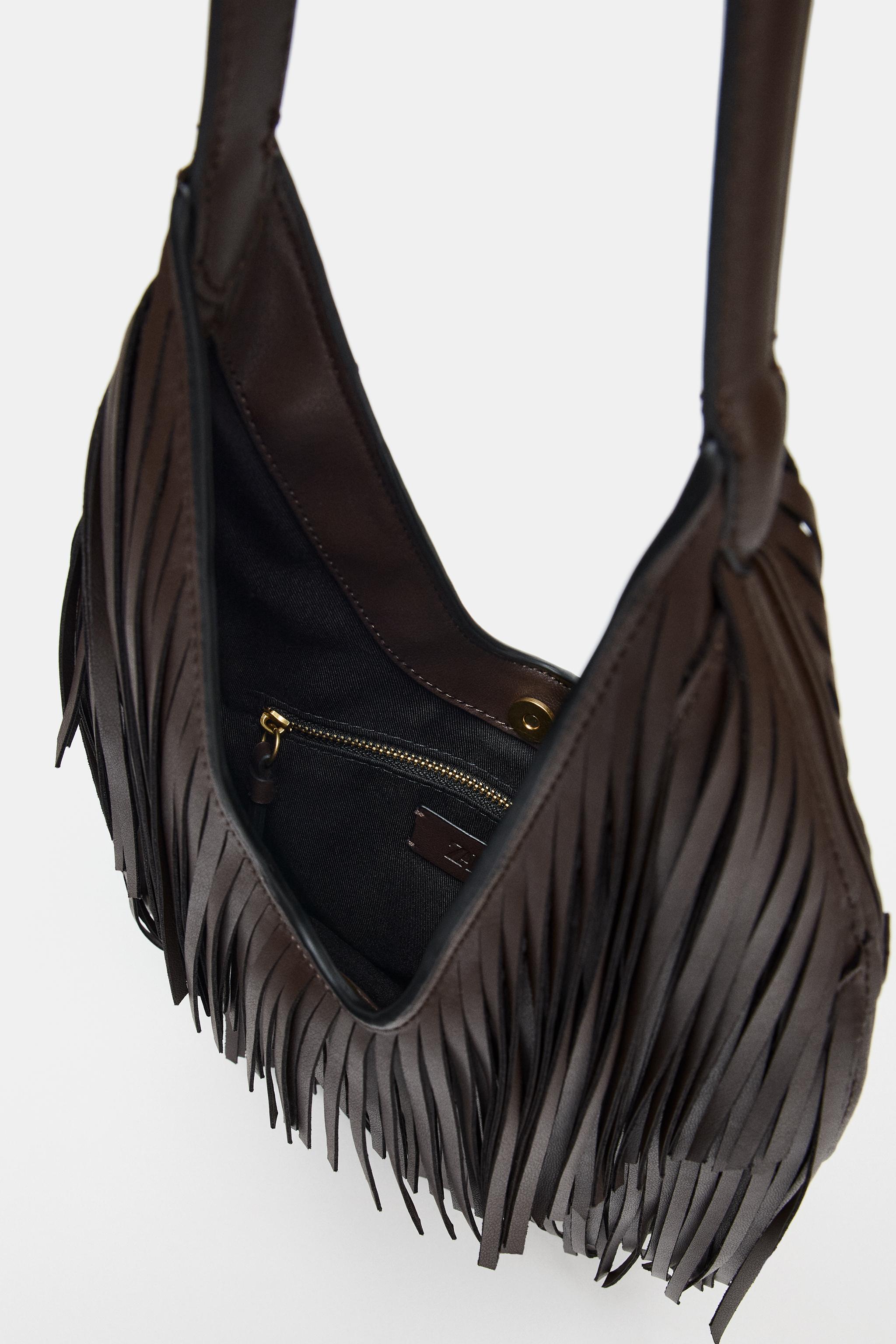 FRINGED SHOPPER BAG