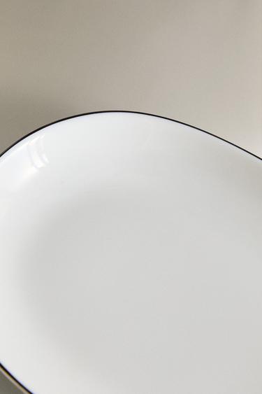 BONE CHINA BATHROOM SOAP DISH - White de Zara - Image 4