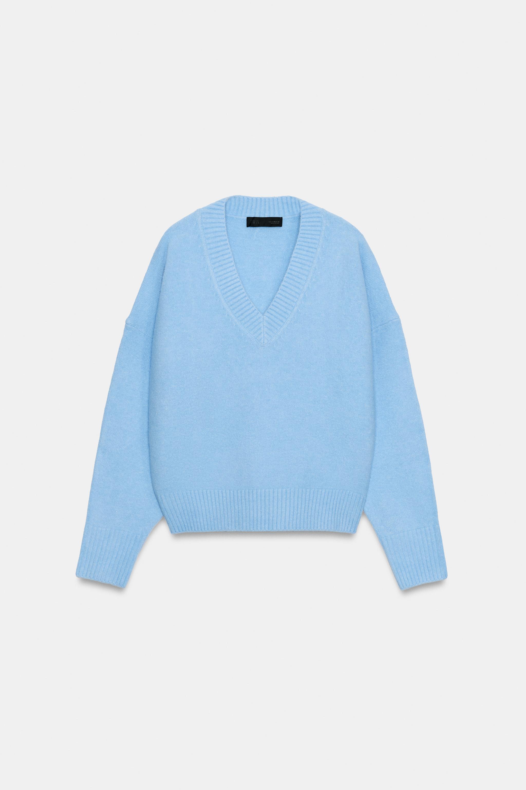 Женские свитеры Zara SOFT-KNIT JUMPER — фото 5