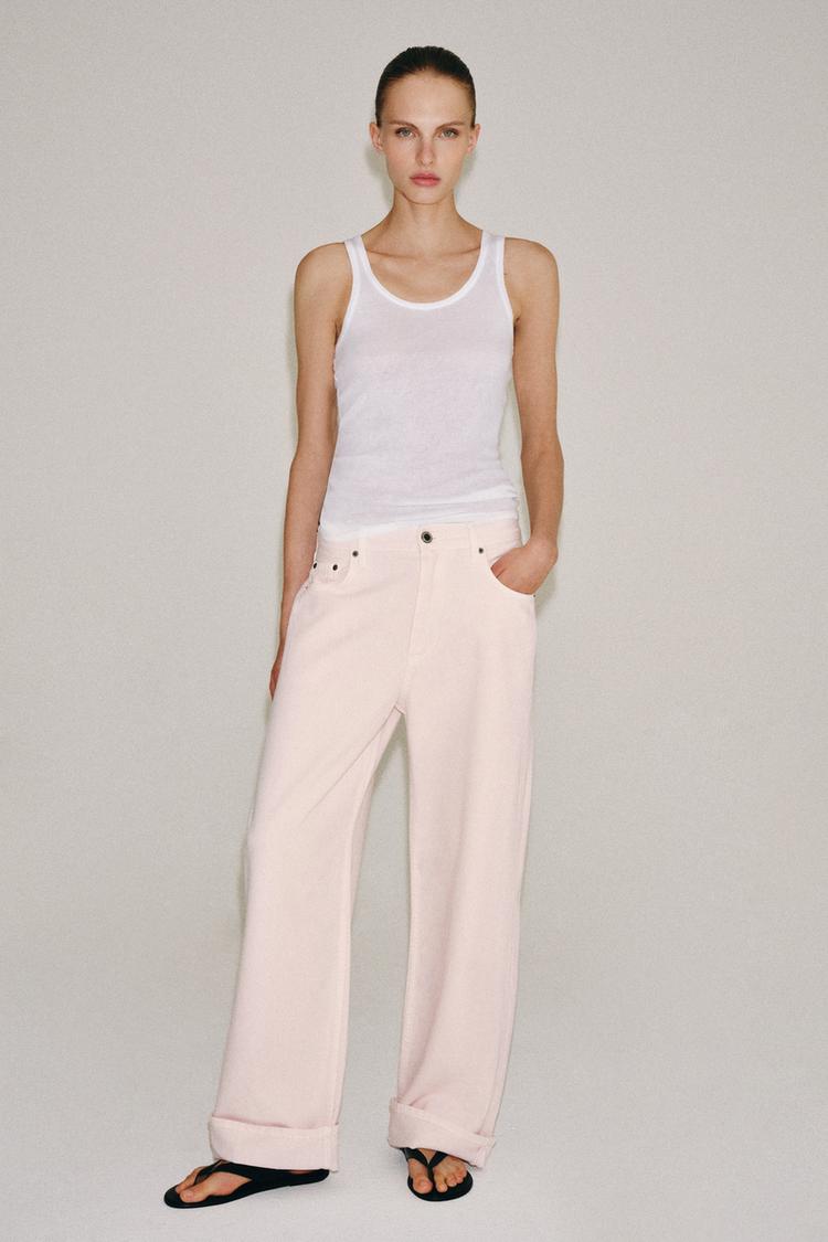 Jeans baggy de tiro medio ZW COLLECTION 4
