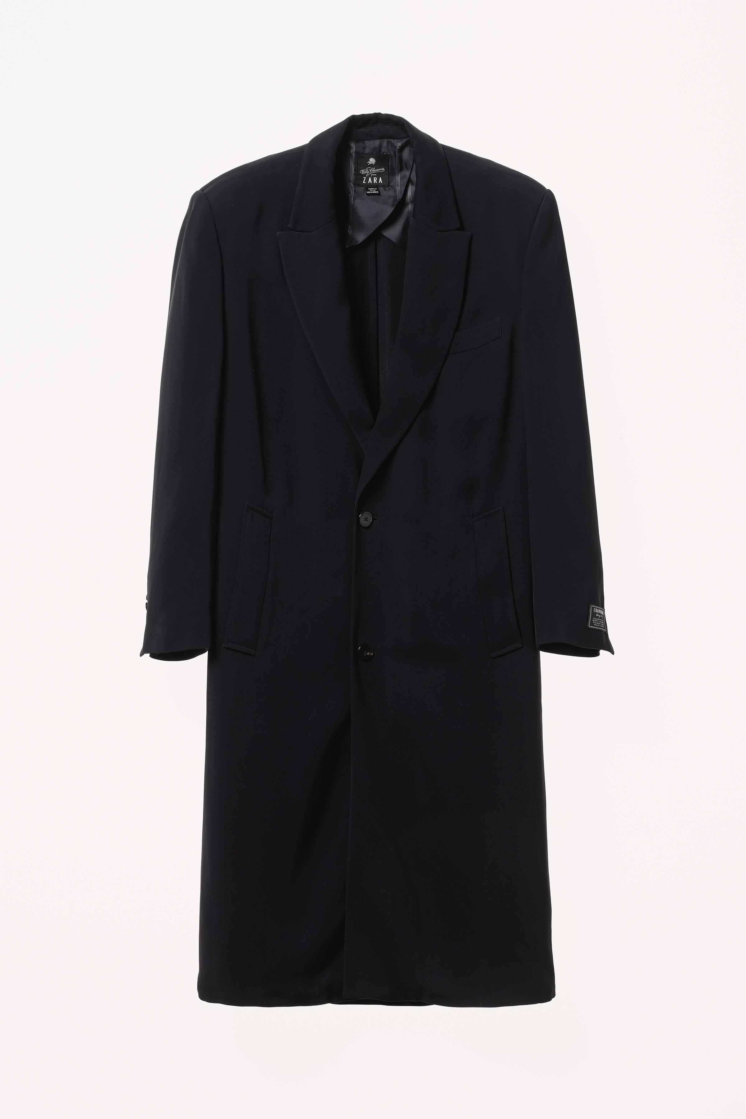 WILLY CHAVARRIA X ZARA FLOWY COAT
