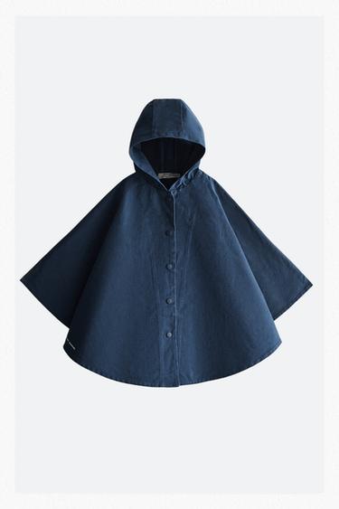 X THE ANIMALS OBSERVATORY KIDS’ WAXED CAPE - Блакитний Zara