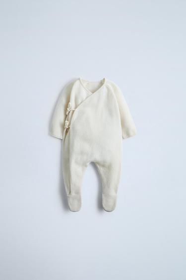 Zara 100% CASHMERE JUMPSUIT - Ecru